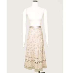Burning Torch Eyelet Skirt